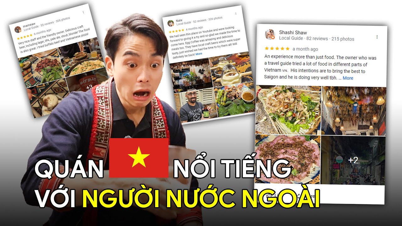 QUÁN ĂN ĐẬM CHẤT VIỆT NHƯNG NGƯỜI NƯỚC NGOÀI 