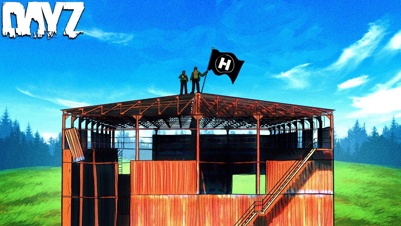 WE BUILT A ROOFTOP FORTRESS IN DAYZ