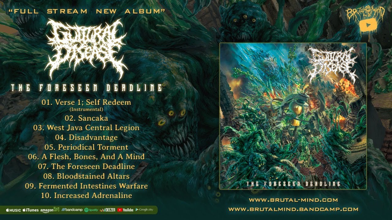 GUTTURAL DISEASE - The Foreseen Deadline | FULL STREAM | BRUTAL MIND