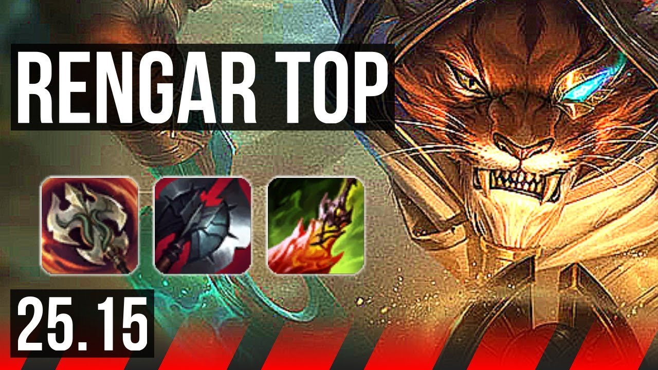 RENGAR vs JAYCE (TOP) | Comeback | KR Master | 25.15