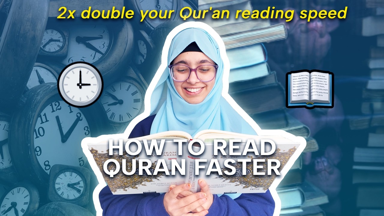 How to build up your speed when reading the Quran | practical methods, why you're slow & solutions