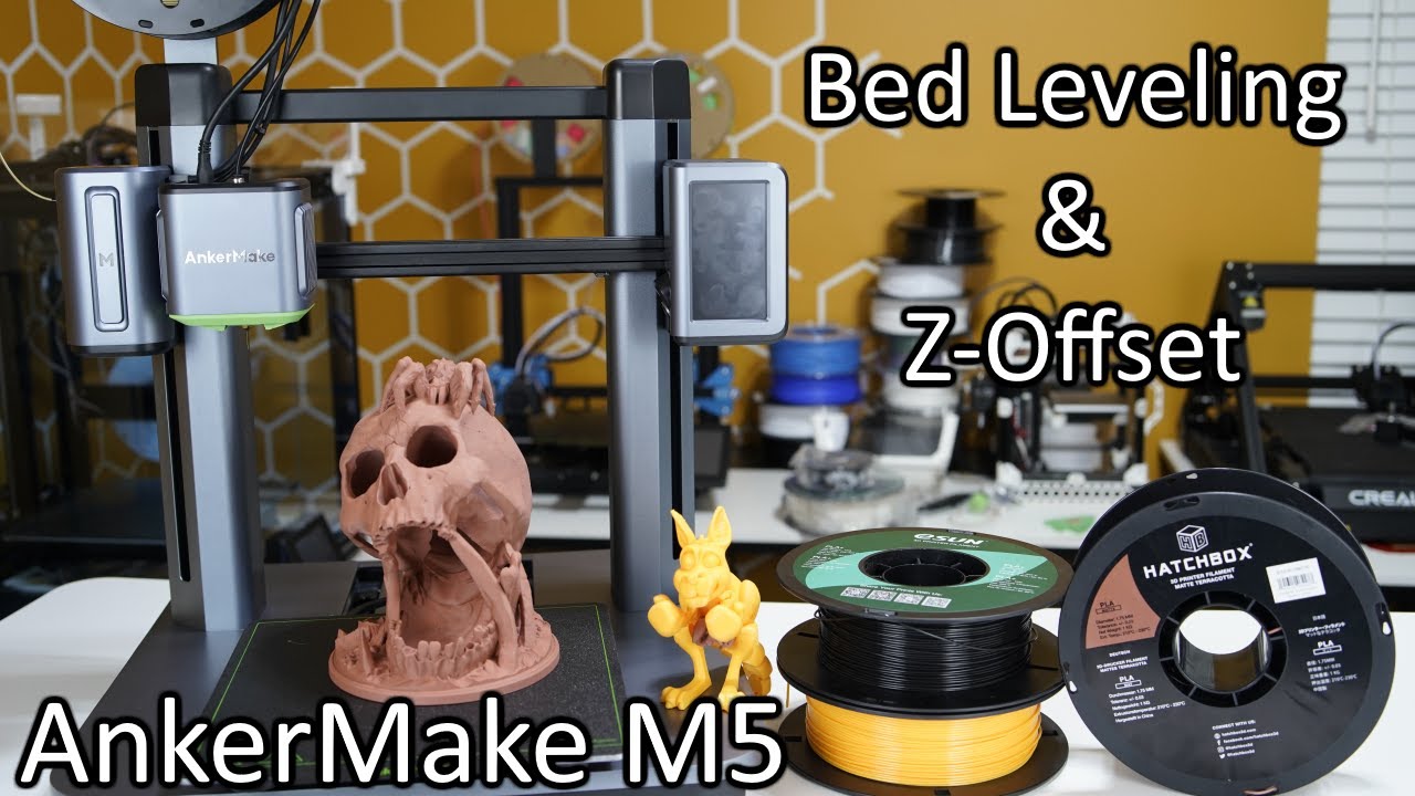 AnkerMake M5 For Beginners 6: Bed Leveling & Z-Offset