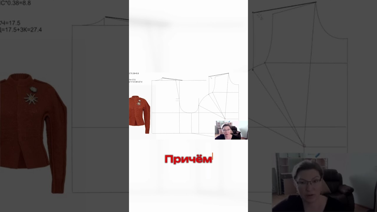 Идеальное плечо: вот как меняется выкройка при простом сдвиге!