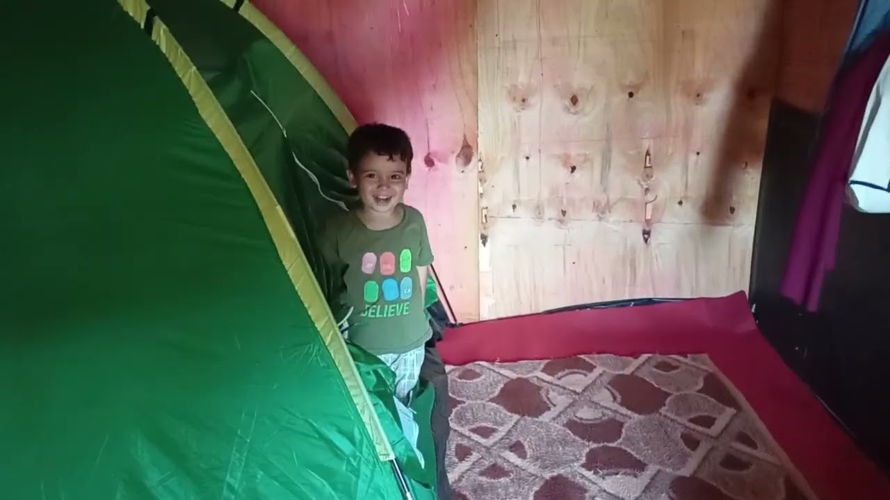 Primeiro acampamento no refúgio tinha bicho Fazendo barulho bem perto