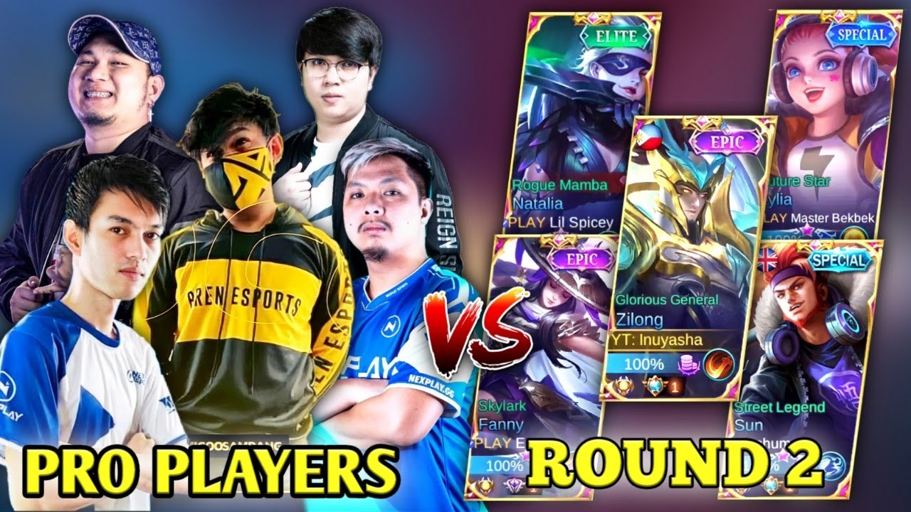 ROUND 2 | 5 PRO PLAYERS VS CONTENT CREATORS🔥 - MLBB