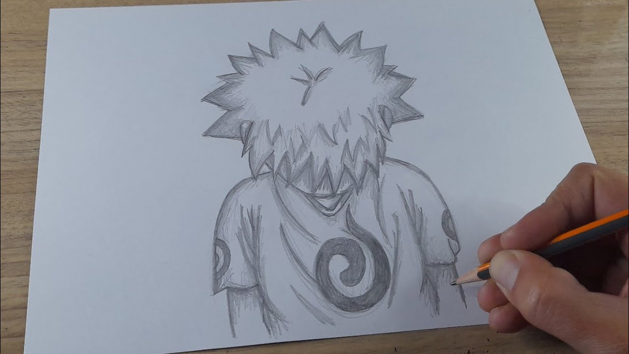 COMO DESENHAR NARUTO UZUMAKI
