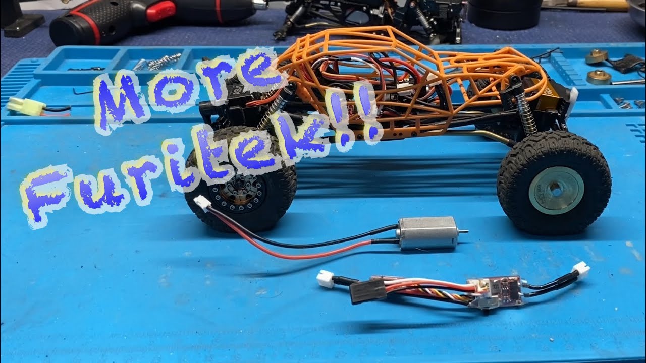 Furitek Iguana Pro & Chameleon Motor speed comparison! First run and thoughts. Test motor
