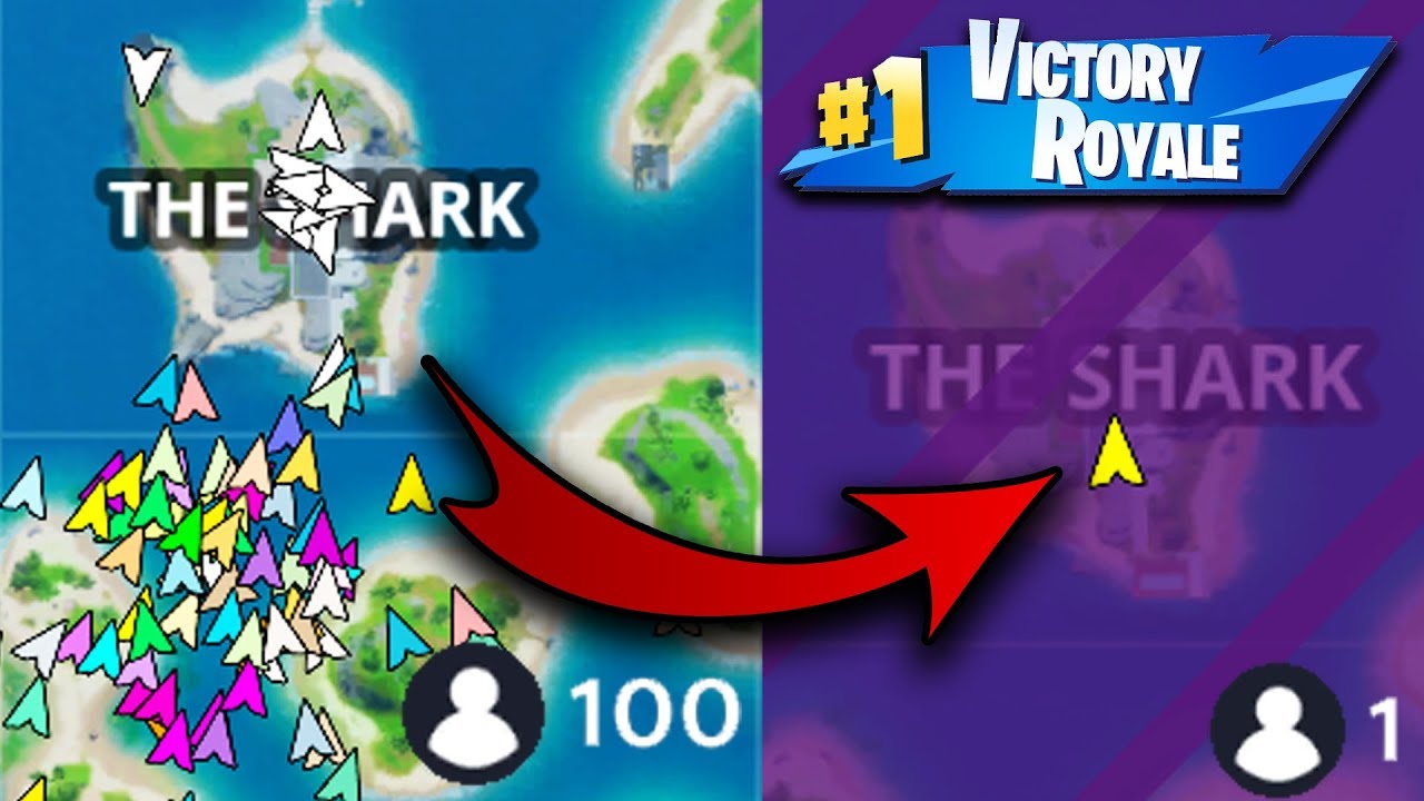 I Got 100 FANS to Compete by ONLY Landing at THE SHARK!