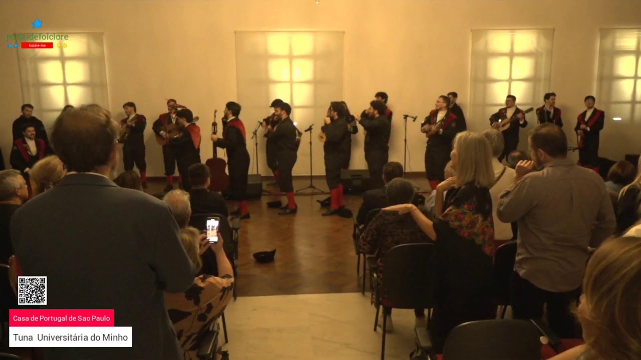 Casa de Portugal de São Paulo - apresentação Tuna Universitária do Minho