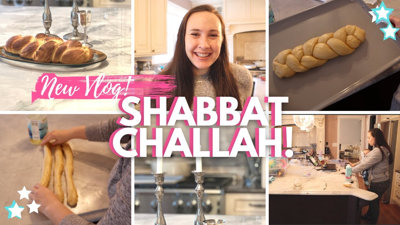 BAKE CHALLAH FOR SHABBAT WITH ME! Shabbat Get it All Done VLOG!