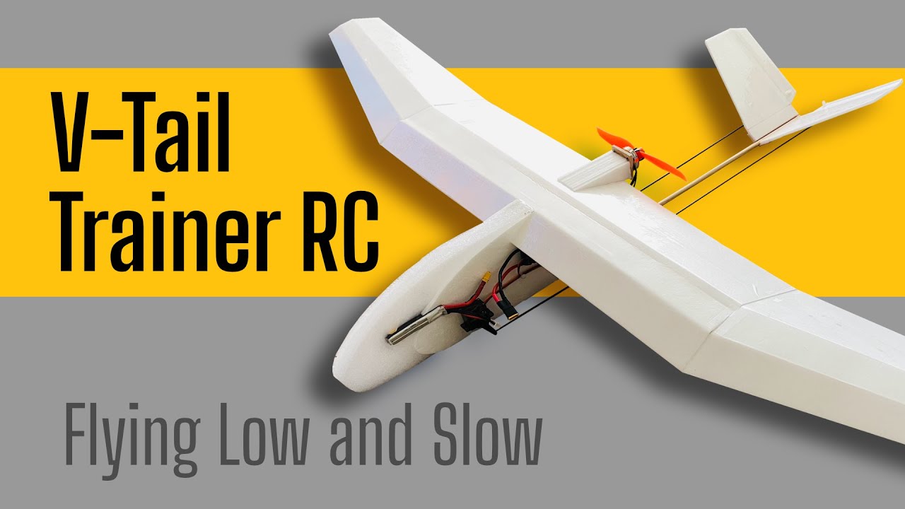 V-Tail Trainer RC - Scratch Built
