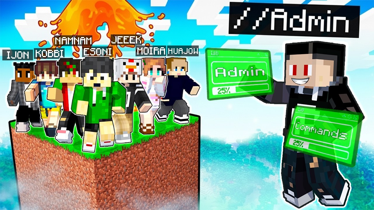 The Best Way of Using ADMIN COMMANDS in Minecraft!