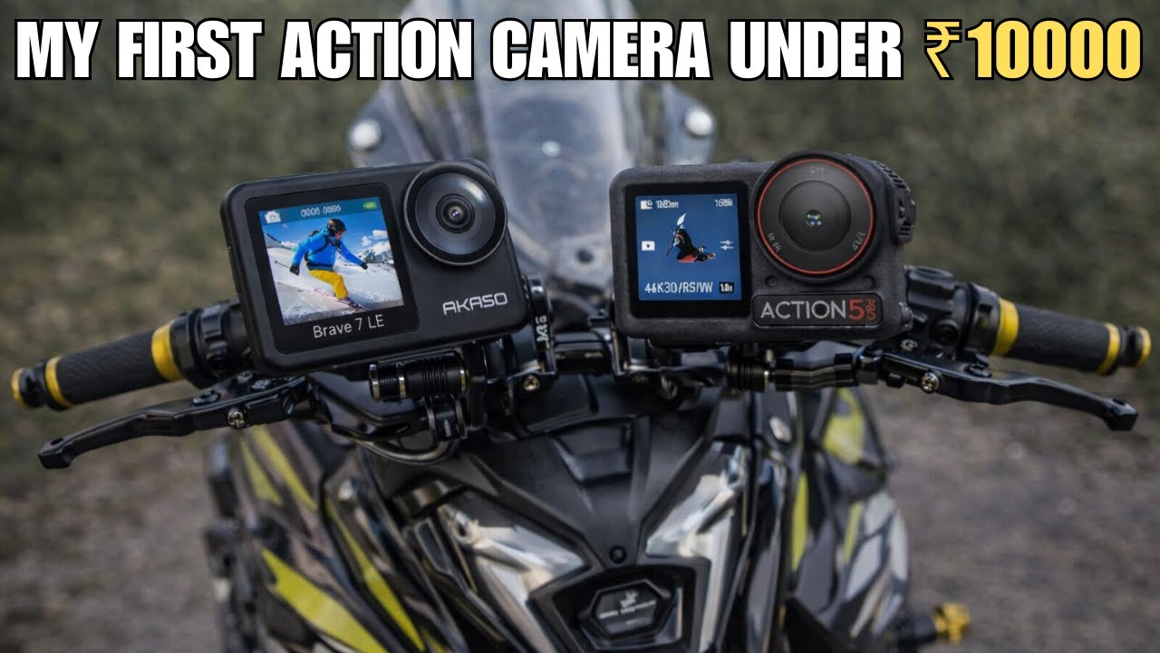 ₹10,000 Mein REAL 4K Action Camera ? 😱 | My First Action Camera