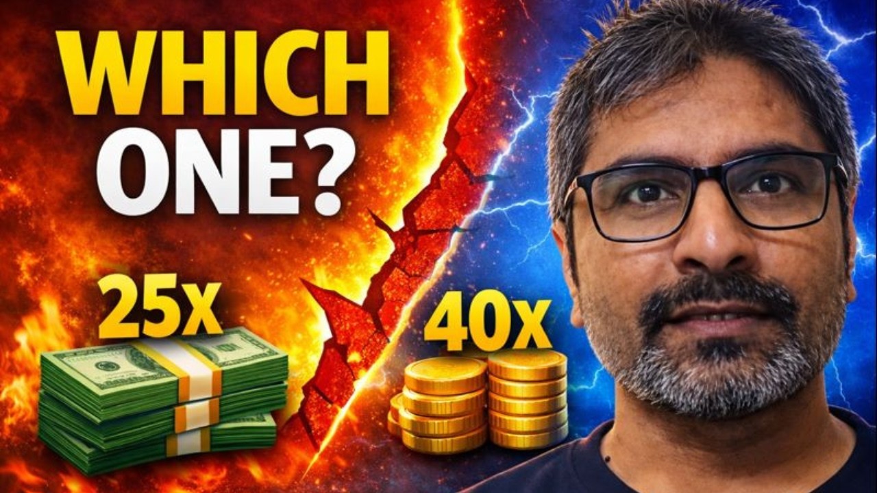 25X vs 40X Retirement in India: One Will DESTROY Your FIRE Plan