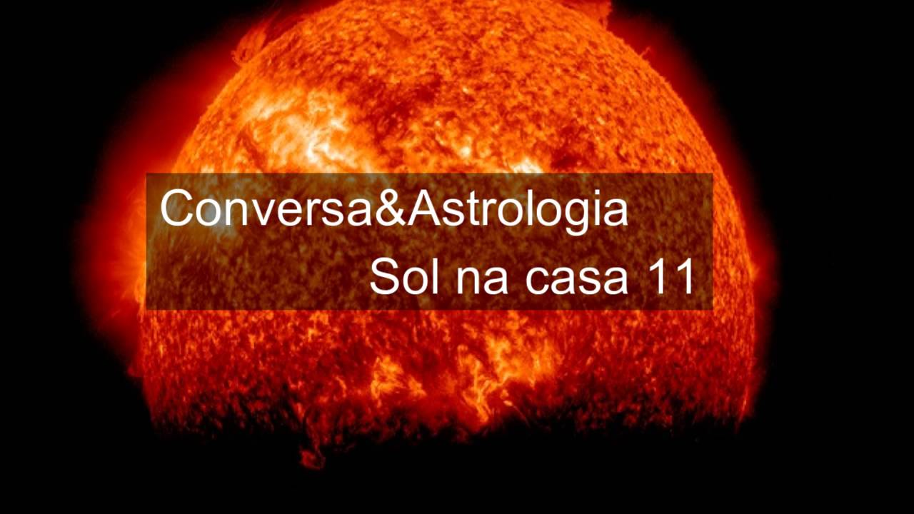 ☉ Sol na casa 11
