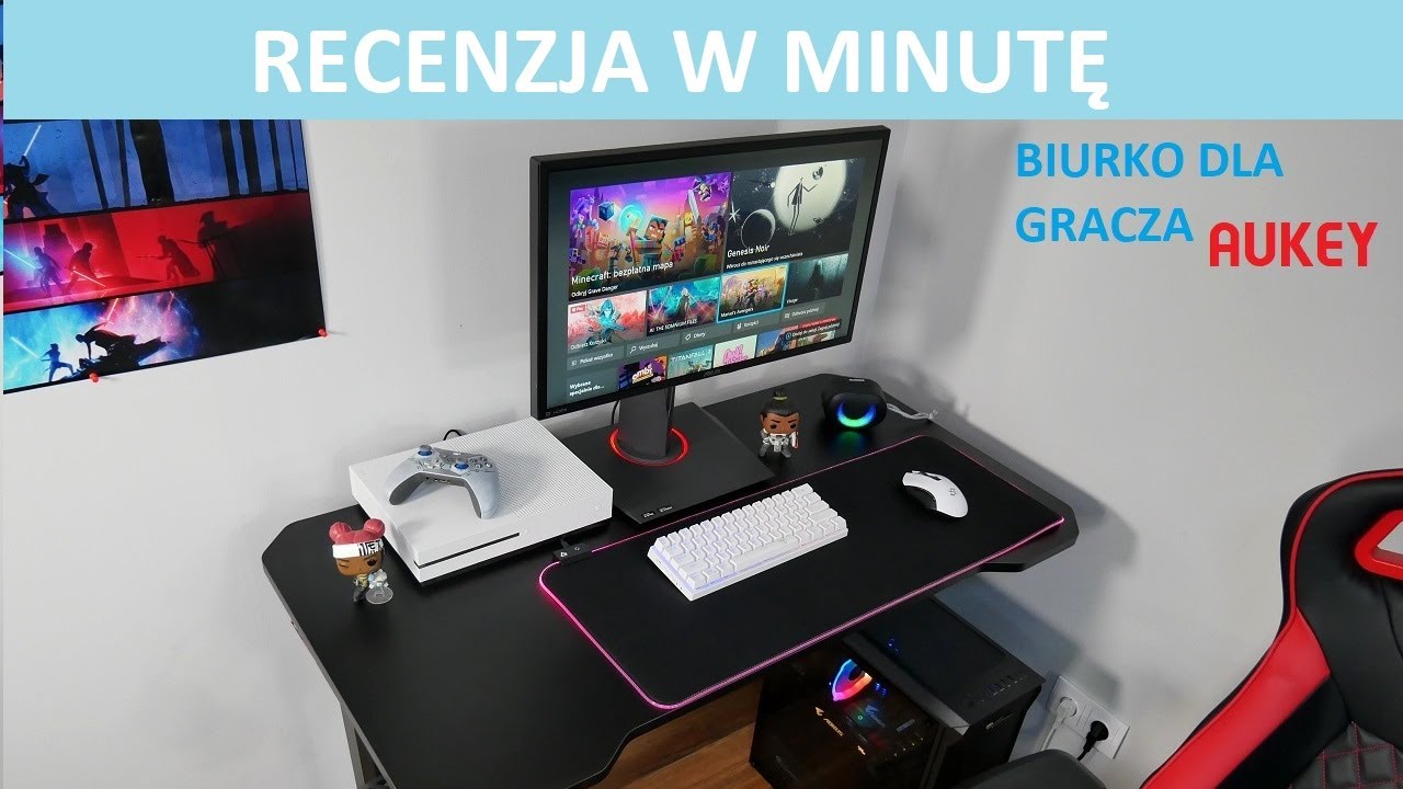 Biurko Aukey LY113 - RECENZJA W MINUTĘ