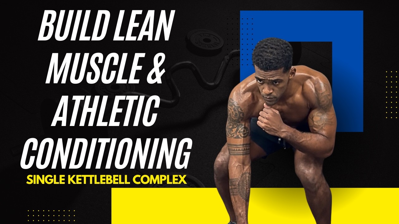 15 minute One Kettlebell Workout | Build Lean Muscle & Athletic Conditioning
