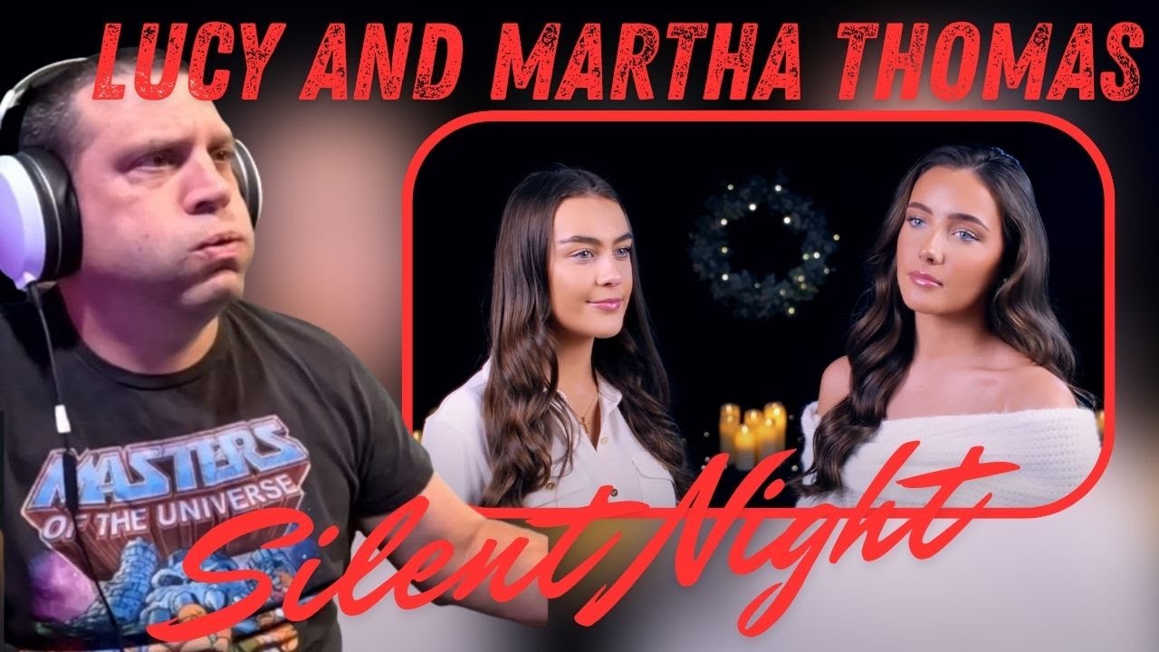 My first time hearing this angel | Lucy Thomas and Marth a sister duet -Silent Night | Reaction!!!