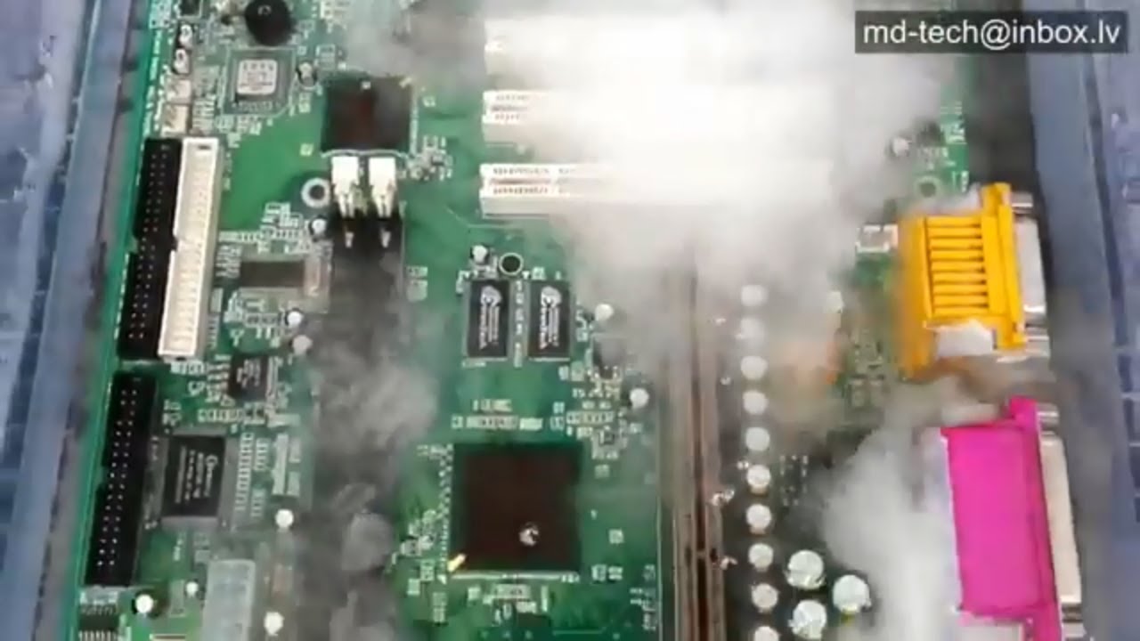 Chemical solder remover. Fast reagent.