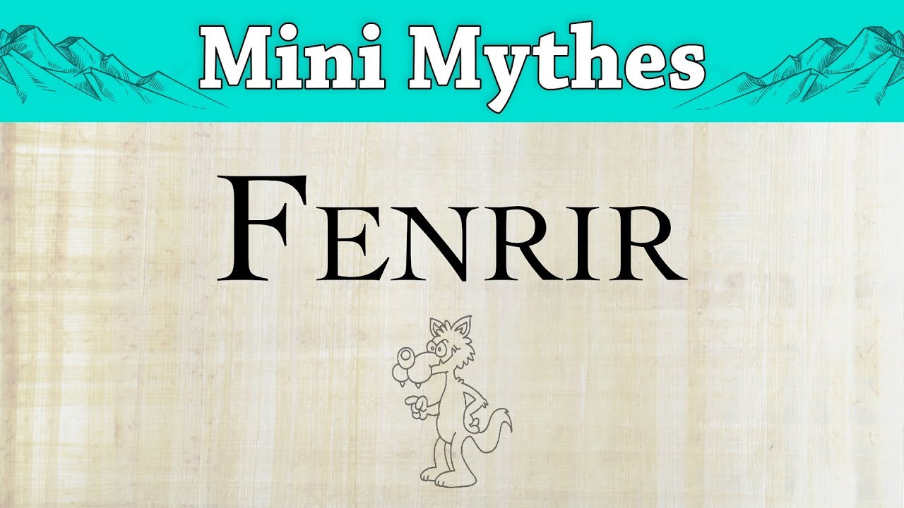 Fenrir - mythologie scandinave - Mini Mythe #44