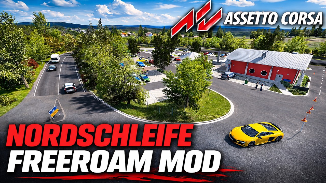 Nordschleife Freeroam Mod - Assetto Corsa (Free Download)