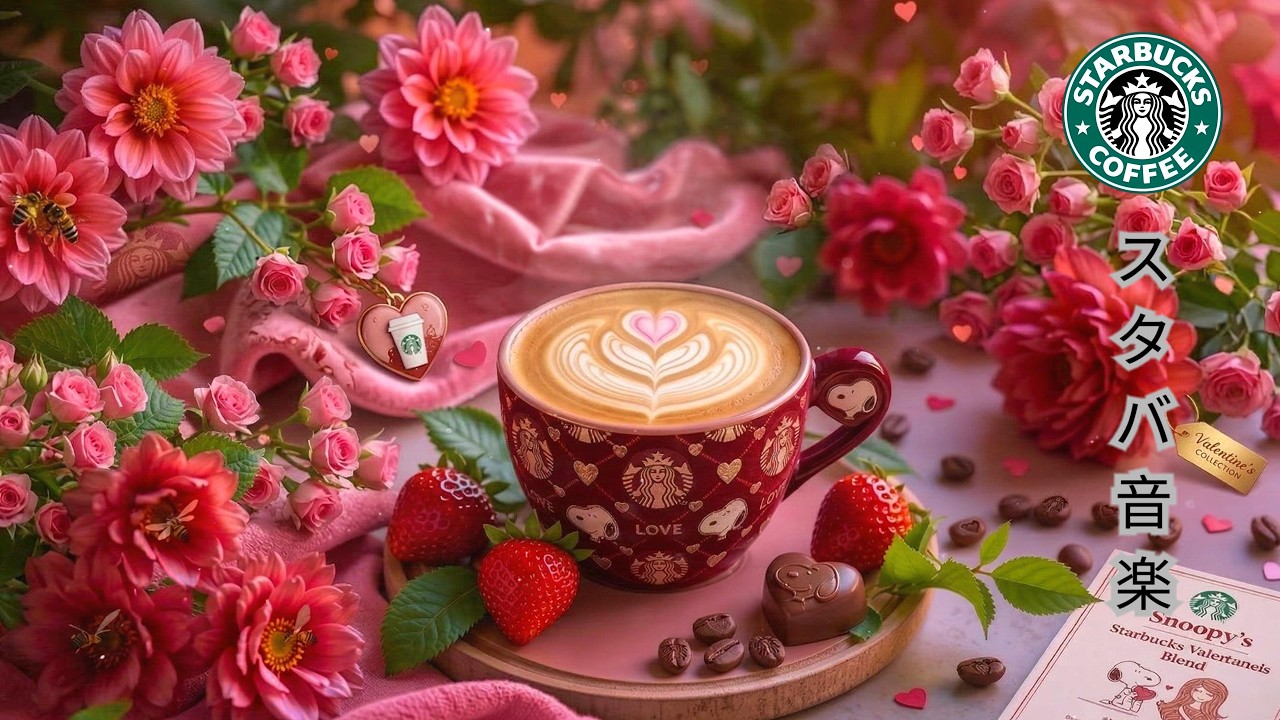 【作業用bgm】【途中広告なし】3月に桜並木の川沿いのカフェでスターバックスのジャズを聴く🌺 春の朝の雰囲気と、陽気なジャズ音楽 -カフェに合うBGM | 勉強や仕事に集中するのに役立つ春のメロディー