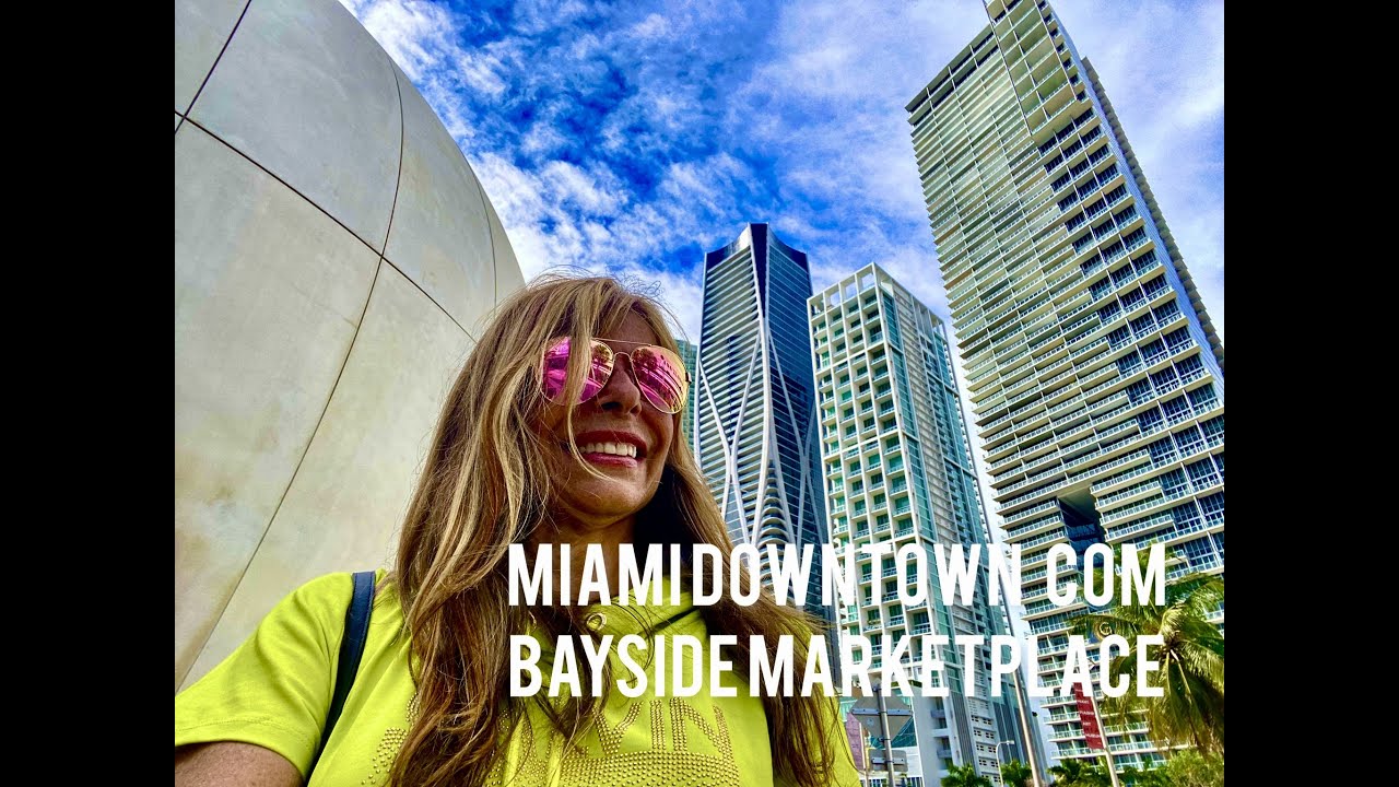 (NÃO PERCA) MIAMI DOWNTOWN COM BAYSIDE MARKETPLACE