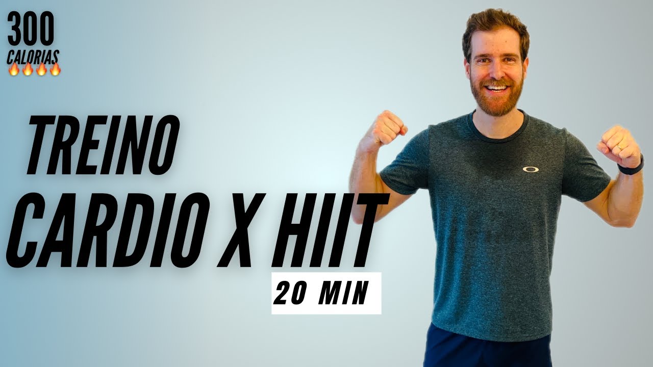 TREINO CARDIO - 20 MINUTOS PARA QUEIMAR GORDURA E PERDER BARRIGA