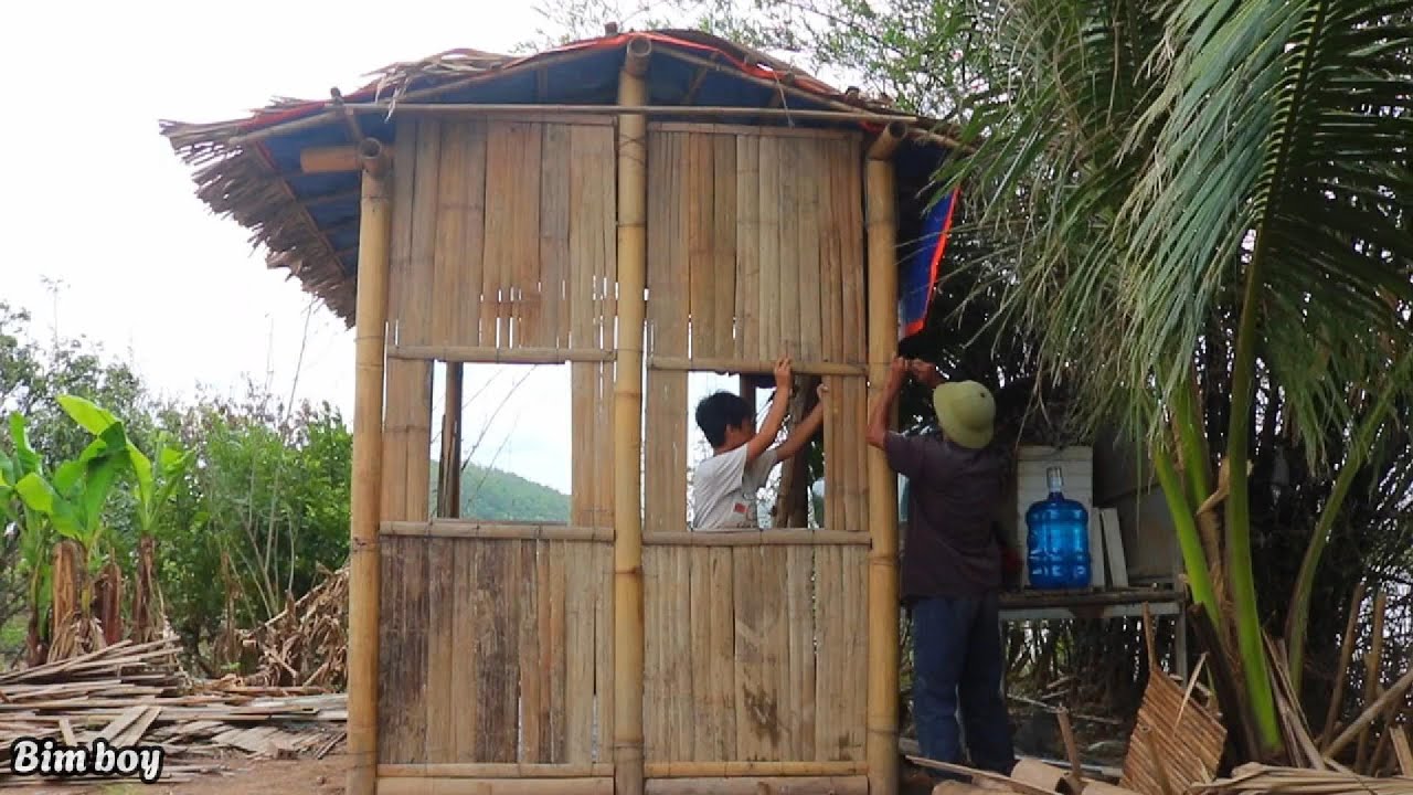 Timelapse : 15 Days Repairing the house after storm Yagi