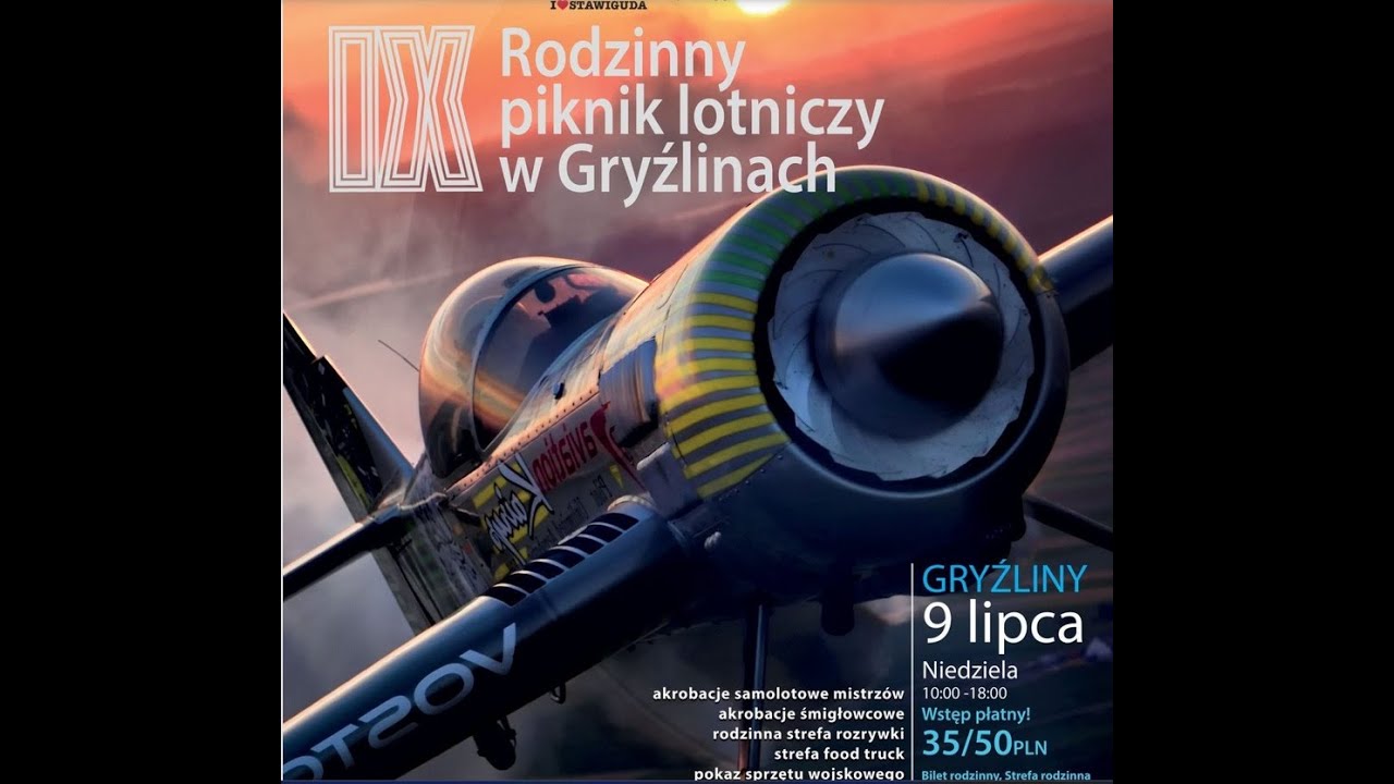 GRYŹLINY 2025 - Lotniczy Piknik Rodzinny