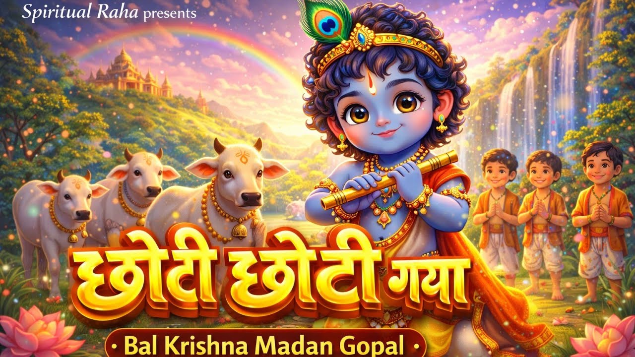 छोटी छोटी गैया छोटे छोटे ग्वाल Choti Choti Gaiya Chote Chote Gwal | Krishna Bhajan | Kanha Ji Bhajan