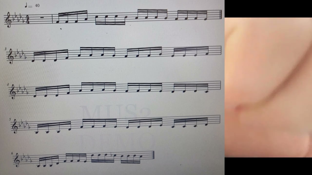 6) Ney için Tonal Etütler (Reb, g)