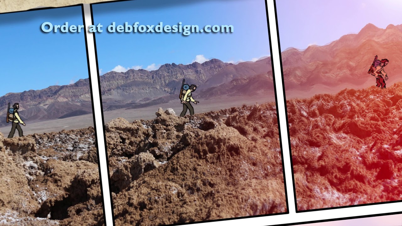 The Man Who BEAT Death Valley - The graphic novel about William Lewis Manly