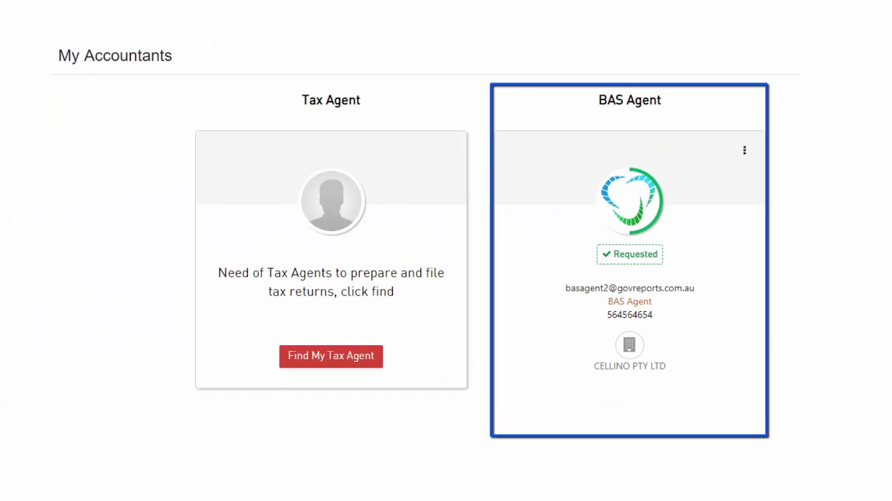 Invite a BAS or tax agent to your IAM Account
