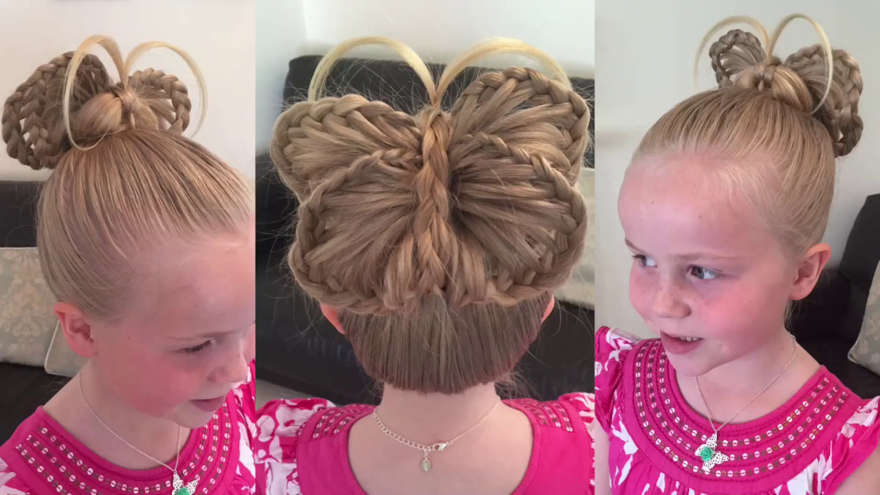 Braided Butterfly hair tutorial by Two Little Girls Hairstyles