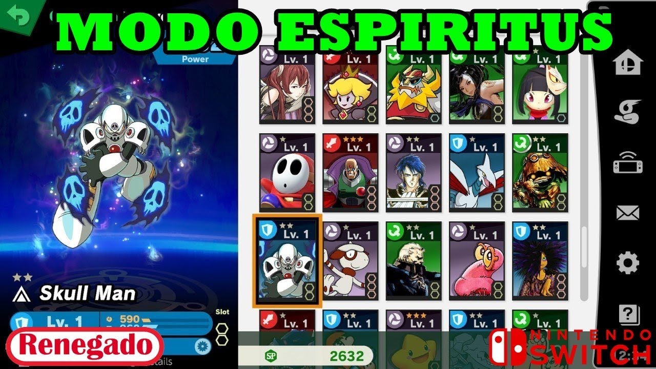 Super Smash Bros Ultimate |Switch| Modo Espiritus