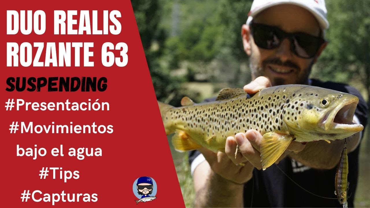 DUO Realis Rozante 63 SP / Un jerkbait infalible para pescar truchas