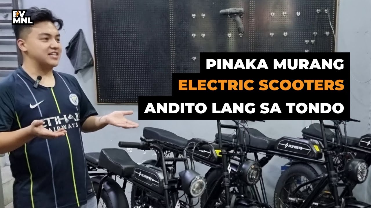 Mura at Bagong Electric Scooters ng Motur EVP | Erjohn So | Electric Vehicle Manila