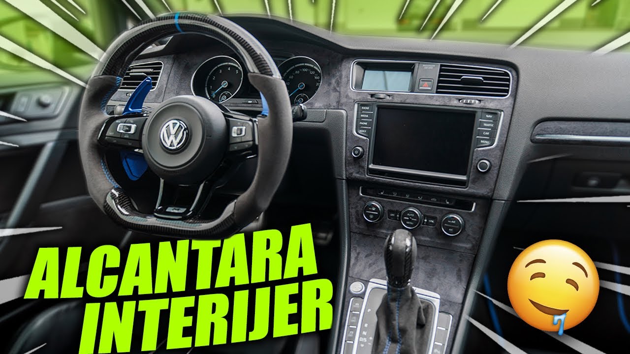 KAKO NAPRAVITI ALCANTARA INTERIJER - GOLF 7 R