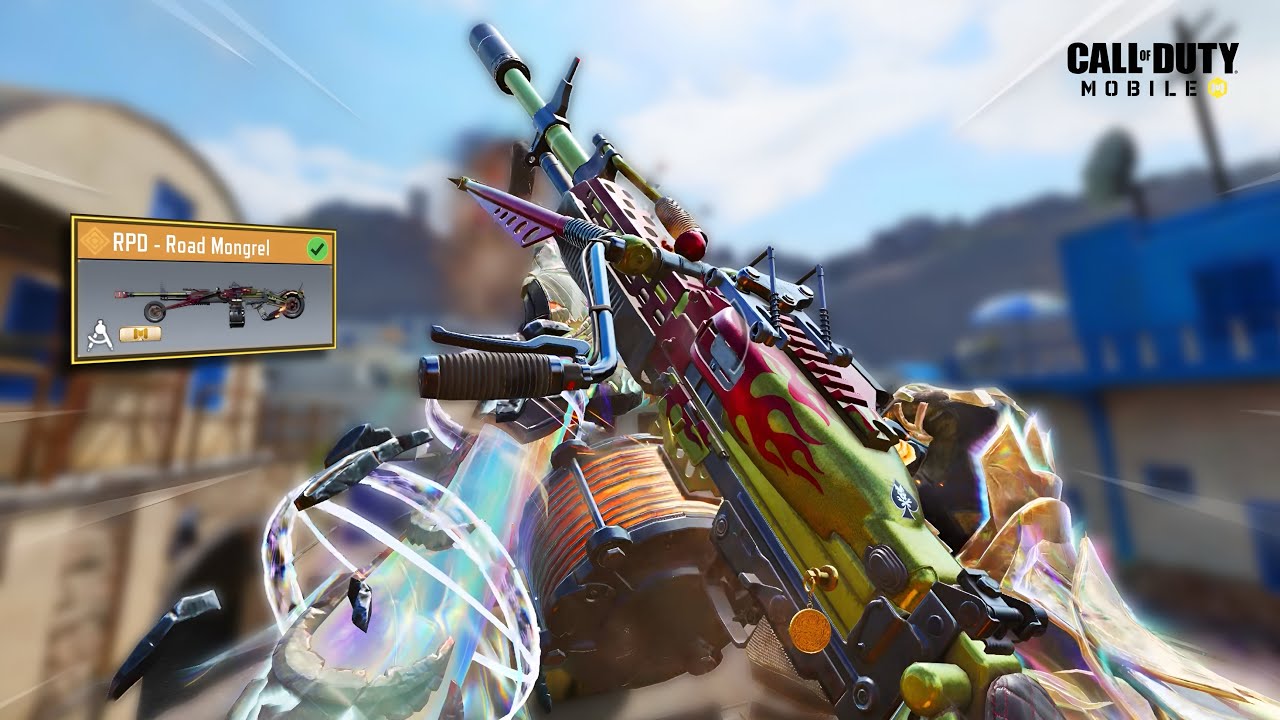 INFINITE AMMO? | RPD War Mongrel | Free Legendary Skin In CODM 