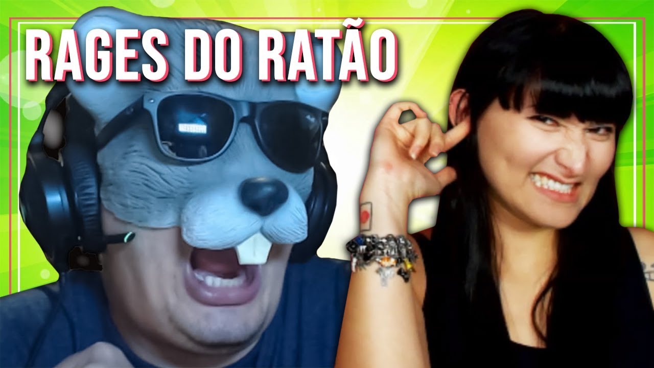 REAGIMOS AOS MAIORES RAGES DO RATO BORRACHUDO