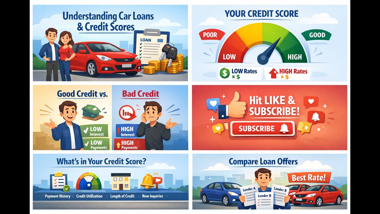 How Car Credit Works: Understanding Credit Scores & Auto Loans Explained