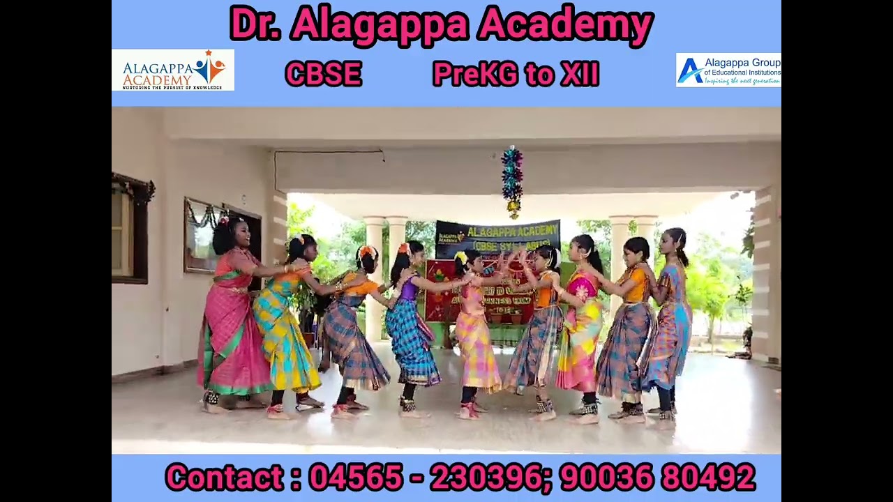 Diwali Celebrations, 2024 Dr.Alagappa CBSE Academy Contact : 04565 - 230396; 90036 80492