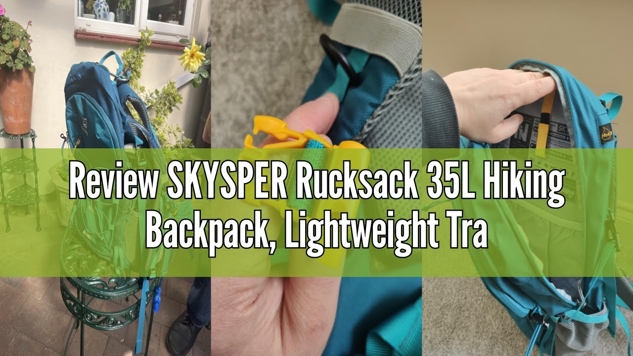 Review SKYSPER Rucksack 35L Hiking Backpack, Lightweight Travel Backpack Camping Trekking Backpack f