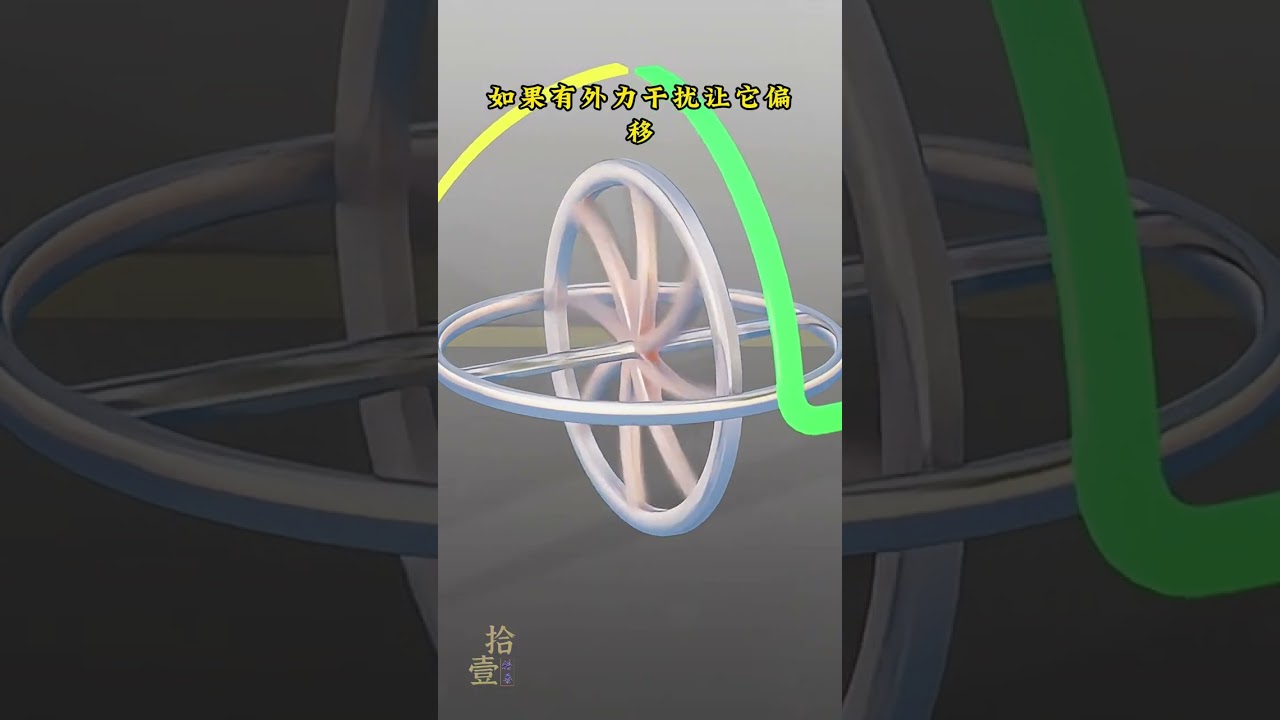 天才的發明，陀螺儀是如何工作的？#機械#陀螺儀#機械之美#科普