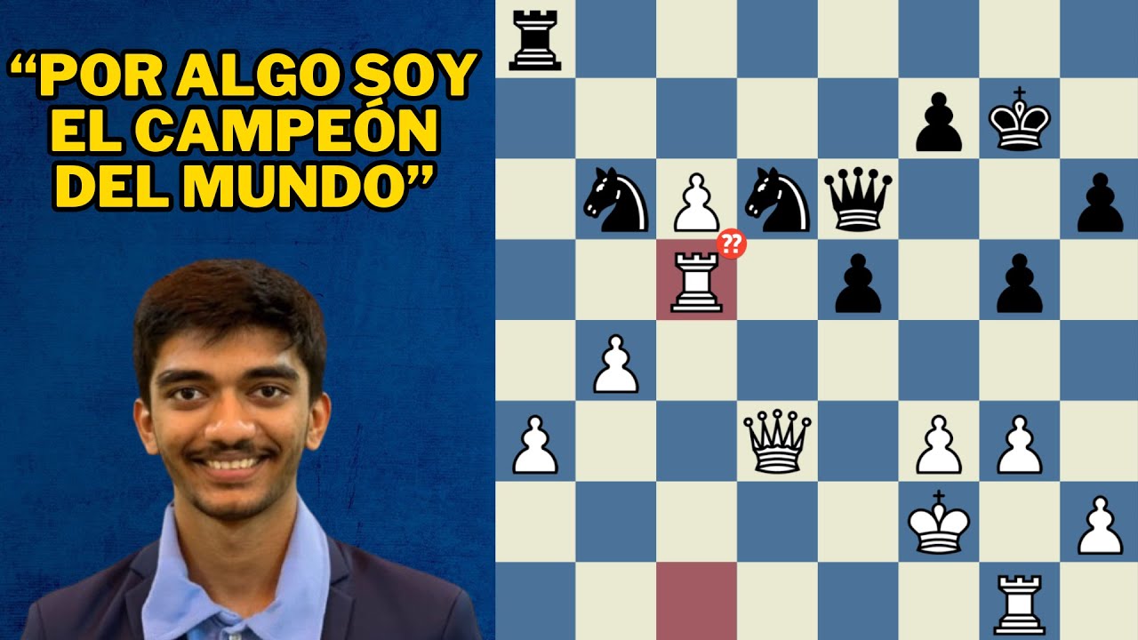 GUKESH lo VUELVE a HACER! 2ª VICTORIA SEGUIDA contra MAGNUS CARLSEN!