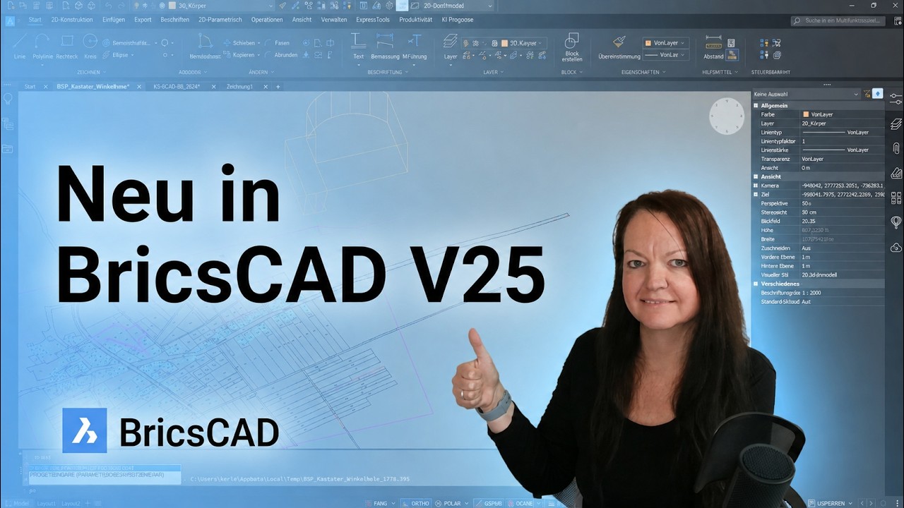 BricsCAD V25: Neuerungen Teil 2 #update