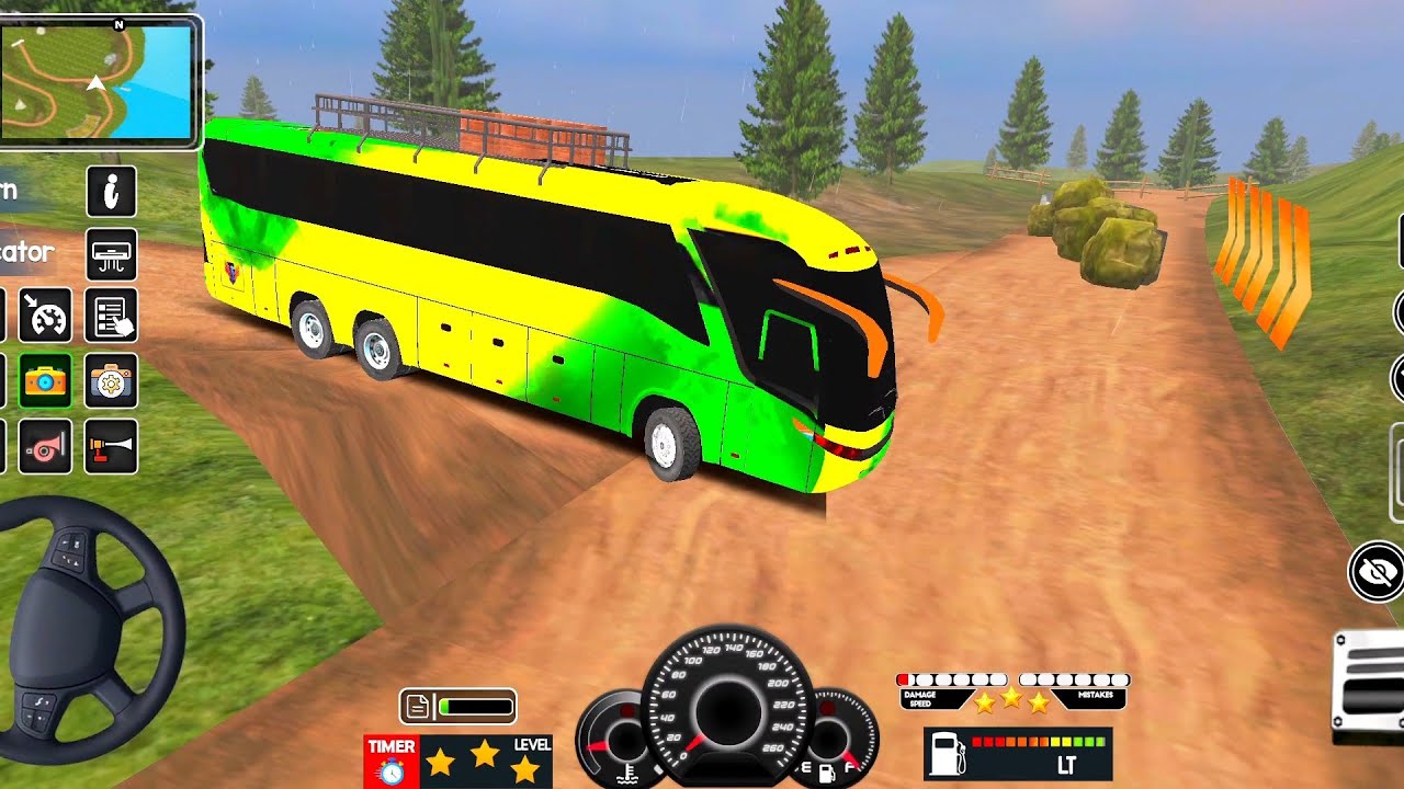 Coach Bus Simulator IndiaOff-road🚧 Driving Bus Game | New Update 2025 Full Gameplay Video Part #387 