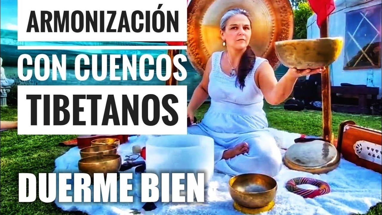 Cuencos tibetanos para dormir mejor (al aire libre) 