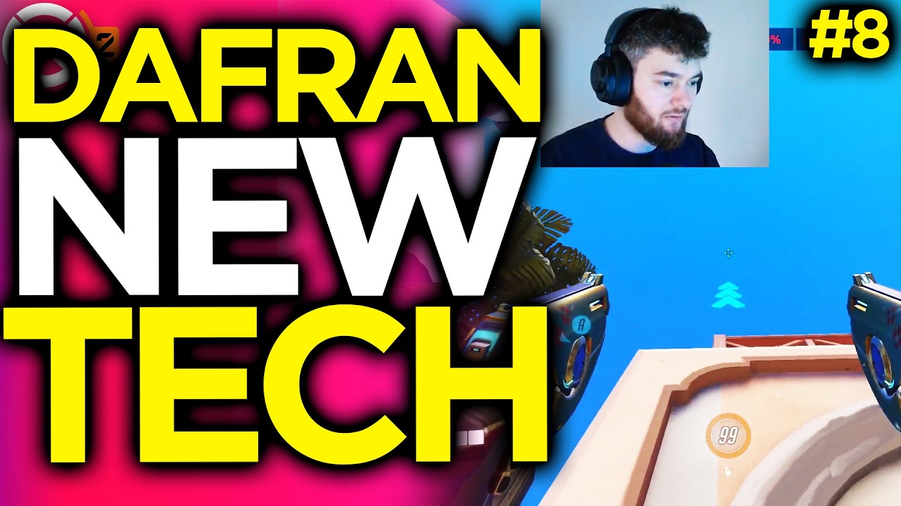 Dafran Shows Old Forgotten Tracer Tech! - Overwatch Funny Moments #8